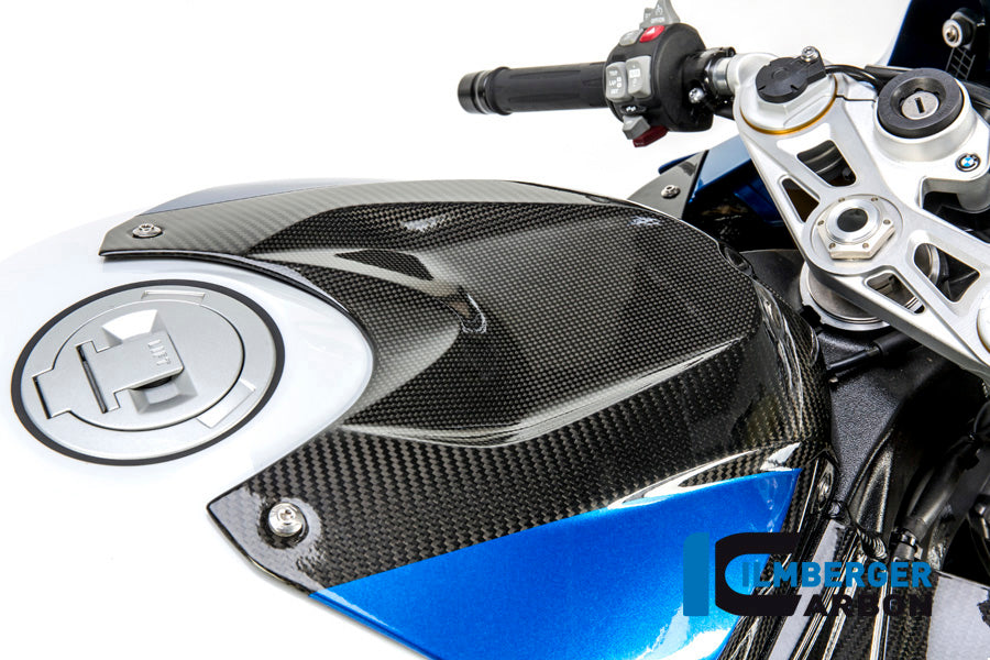 Ilmberger Carbon Upper Tank Cover, Carbon for the BMW S 1000 R '14-24 / S 1000 RR '15-18