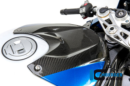 Ilmberger Carbon Upper Tank Cover, Carbon for the BMW S 1000 R '14-24 / S 1000 RR '15-18