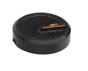 AEM FACTORY - Carbon Fiber Cap Upgrade for AEM Reservoirs (Titanium and Aluminum!)