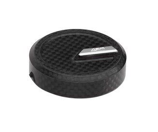 AEM FACTORY - Carbon Fiber Cap Upgrade for AEM Reservoirs (Titanium and Aluminum!)