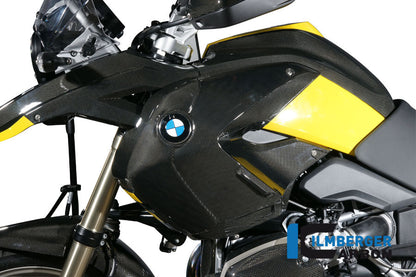 Ilmberger Carbon Tank Side Cover (Set) from 08, Carbon for the BMW R 1200 GS 2008-2012