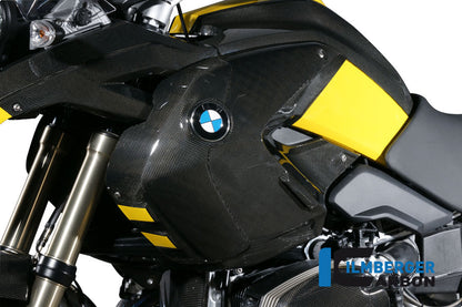 Ilmberger Carbon Tank Side Cover (Set) from 08, Carbon for the BMW R 1200 GS 2008-2012
