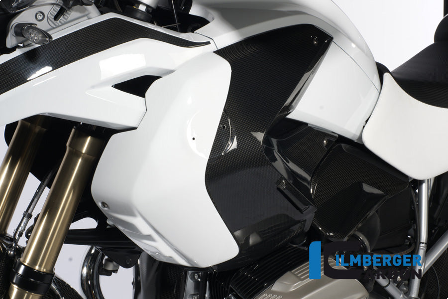Ilmberger Carbon Tank Side Cover (Set) from 08, Carbon for the BMW R 1200 GS 2008-2012