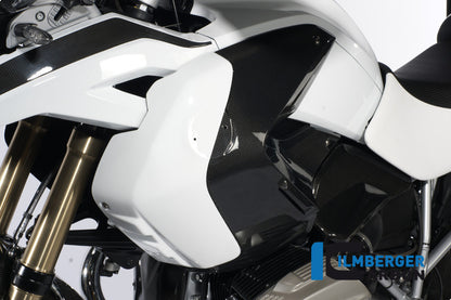 Ilmberger Carbon Tank Side Cover (Set) from 08, Carbon for the BMW R 1200 GS 2008-2012