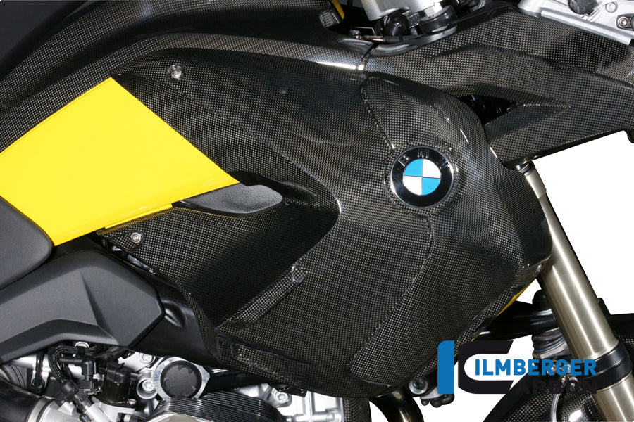 Ilmberger Carbon Tank Side Cover (Set) from 08, Carbon for the BMW R 1200 GS 2008-2012
