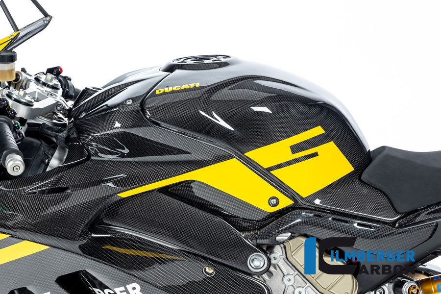 Ilmberger Carbon Tank Cover for the Ducati Panigale V4 / V4S '22 Racing