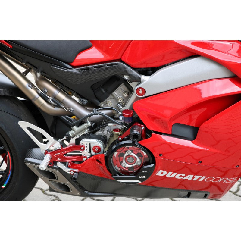 CNC Racing Frame sliders for Panigale V4 / S (22-24)