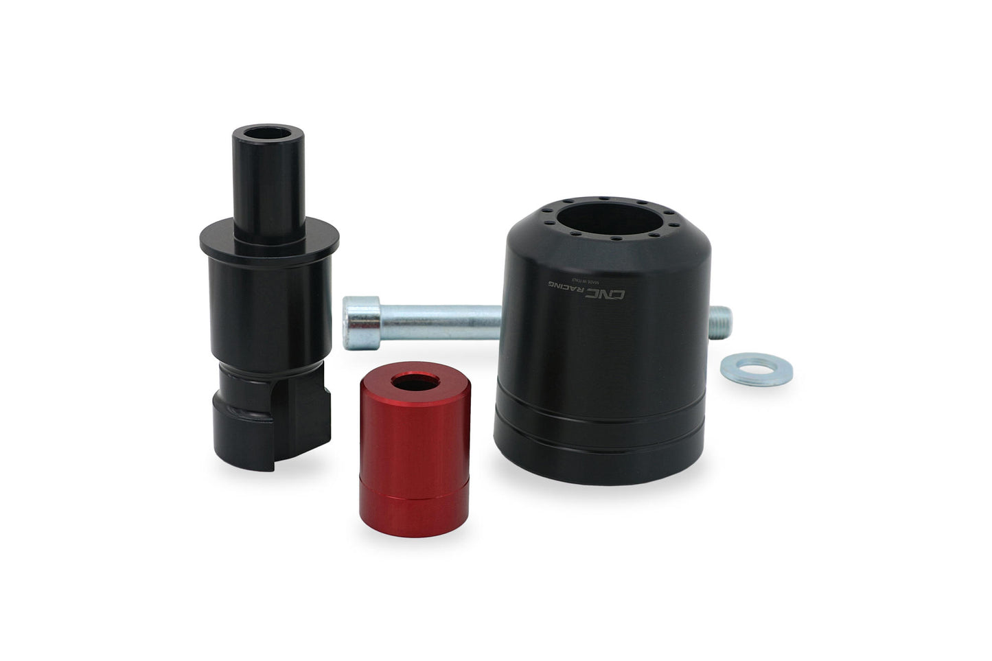 CNC Racing Machined Delrin Frame Slider Kit for the Ducati Diavel V4