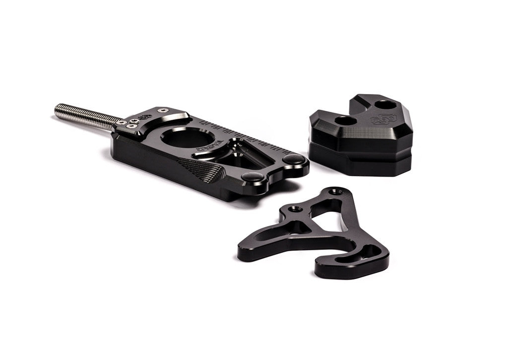 Gilles TCA Chain Adjuster for the Yamaha FZ1 / Fazer (2006-2015)  YZF-R1 (2004-2016)  YZR-R1M  and YZF-R1S