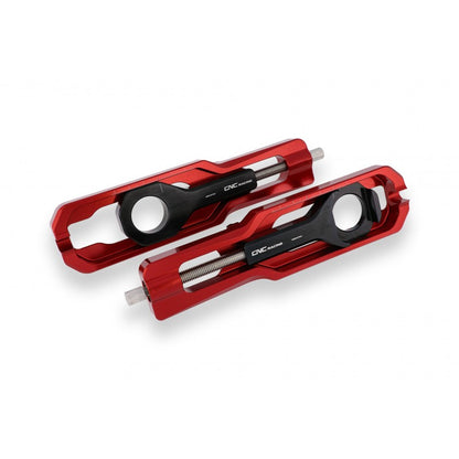 CNC Racing Chain and Rear Axle Adjusters for Aprilia RSV4 / Tuono V4 models (2009-2020)