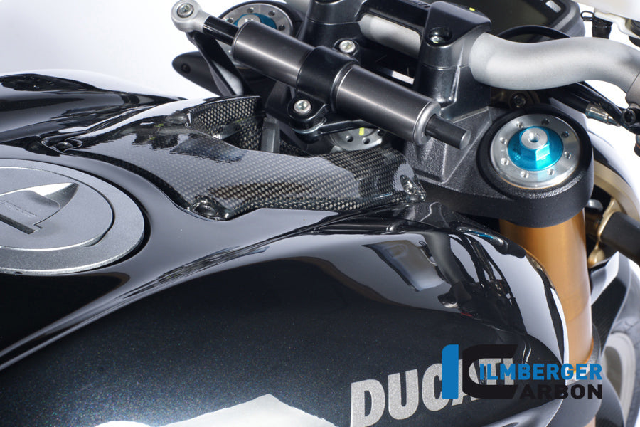 Ilmberger Carbon Ignition Switch Cover Carbon for the Ducati Streetfighter 1100 '09 / Streetfighter 848 '12