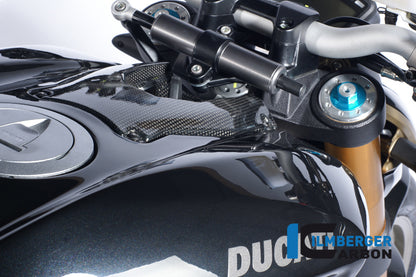 Ilmberger Carbon Ignition Switch Cover Carbon for the Ducati Streetfighter 1100 '09 / Streetfighter 848 '12