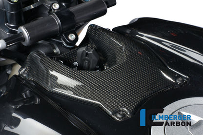 Ilmberger Carbon Ignition Switch Cover Carbon for the Ducati Streetfighter 1100 '09 / Streetfighter 848 '12