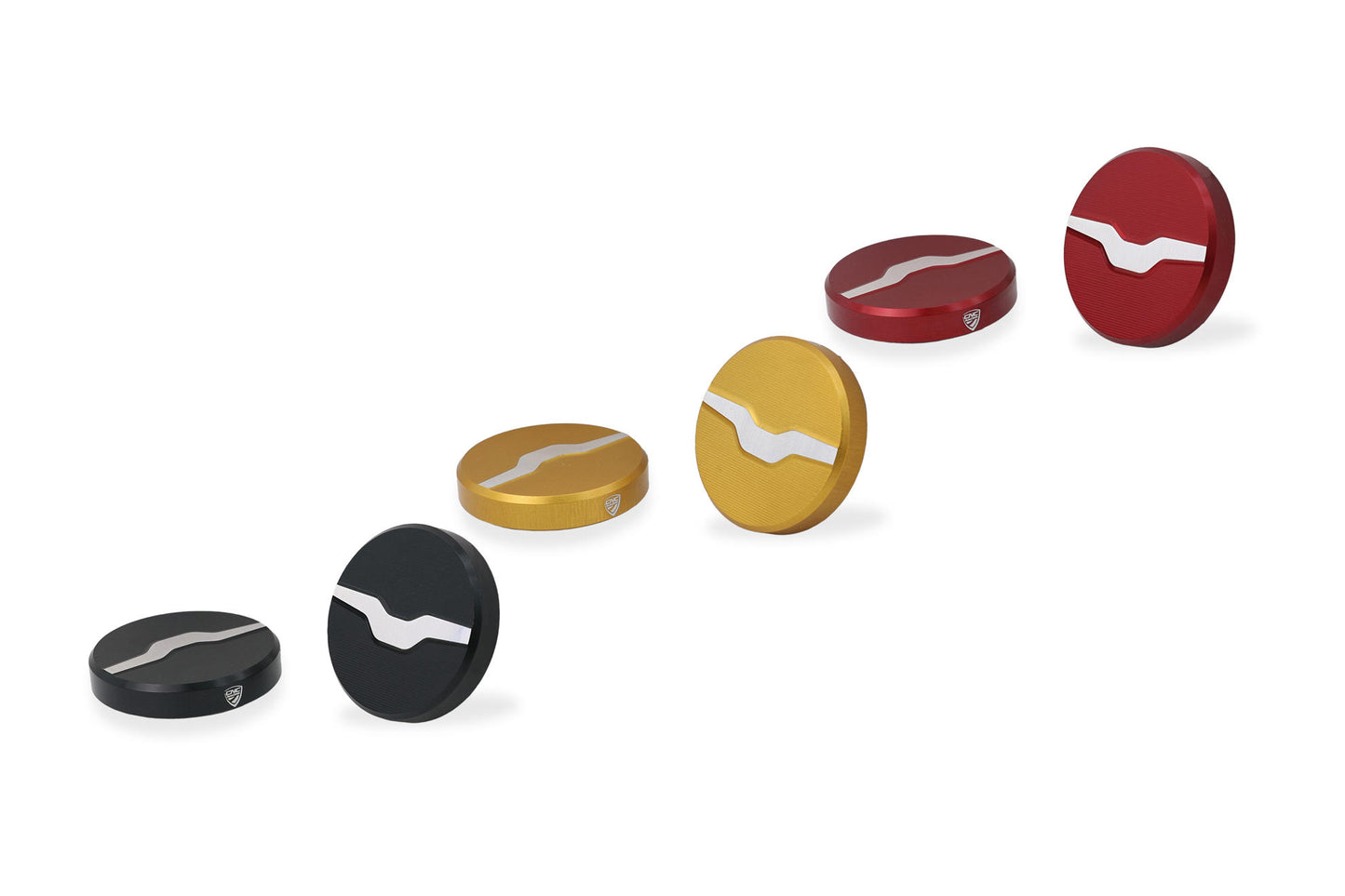 CNC Racing Fork Leg Plug Cap Set for Moto Guzzi V7 (2019+)