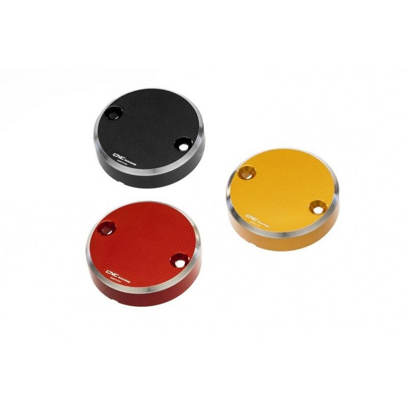 CNC Racing 'Bi-Color' Billet Front/Rear Brake Reservoir Cap for Aprilia, Ducati, KTM and MV Agusta