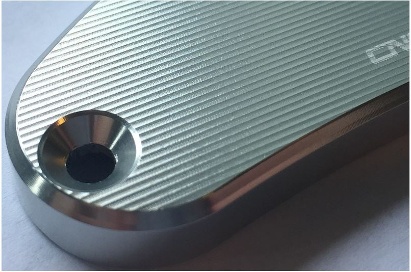 CNC Racing 'Streaks' Front Brake or Clutch Reservoir Cap for Ducati's with Coffin style Reservoirs
