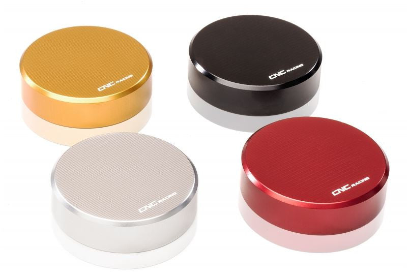 CNC Racing 'STREAKS' Clutch or Rear Brake Reservoir Cap for Honda Kawasaki KTM Suzuki Triumph and Yamaha