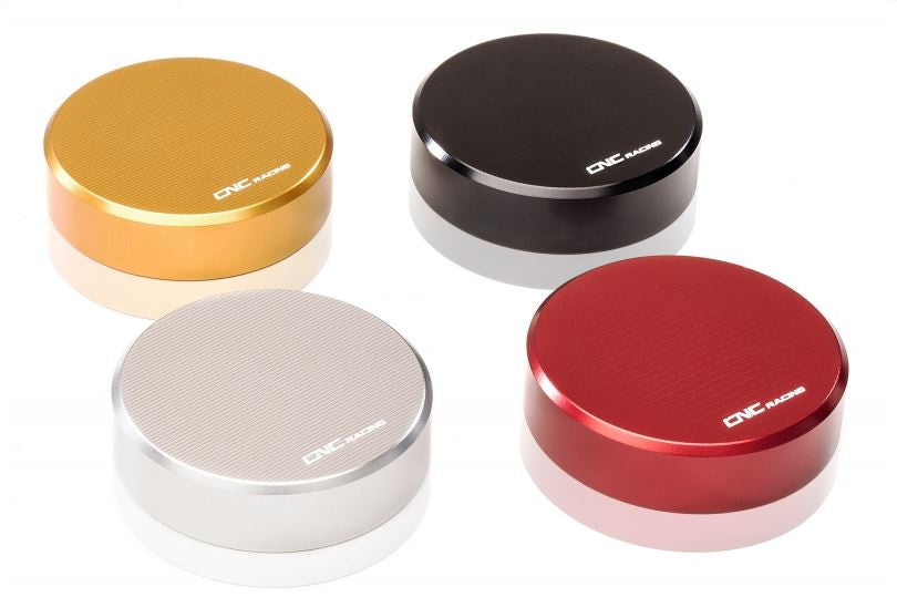 CNC Racing 'Streaks' Rear Brake Reservoir Cap for Ducati and BMW