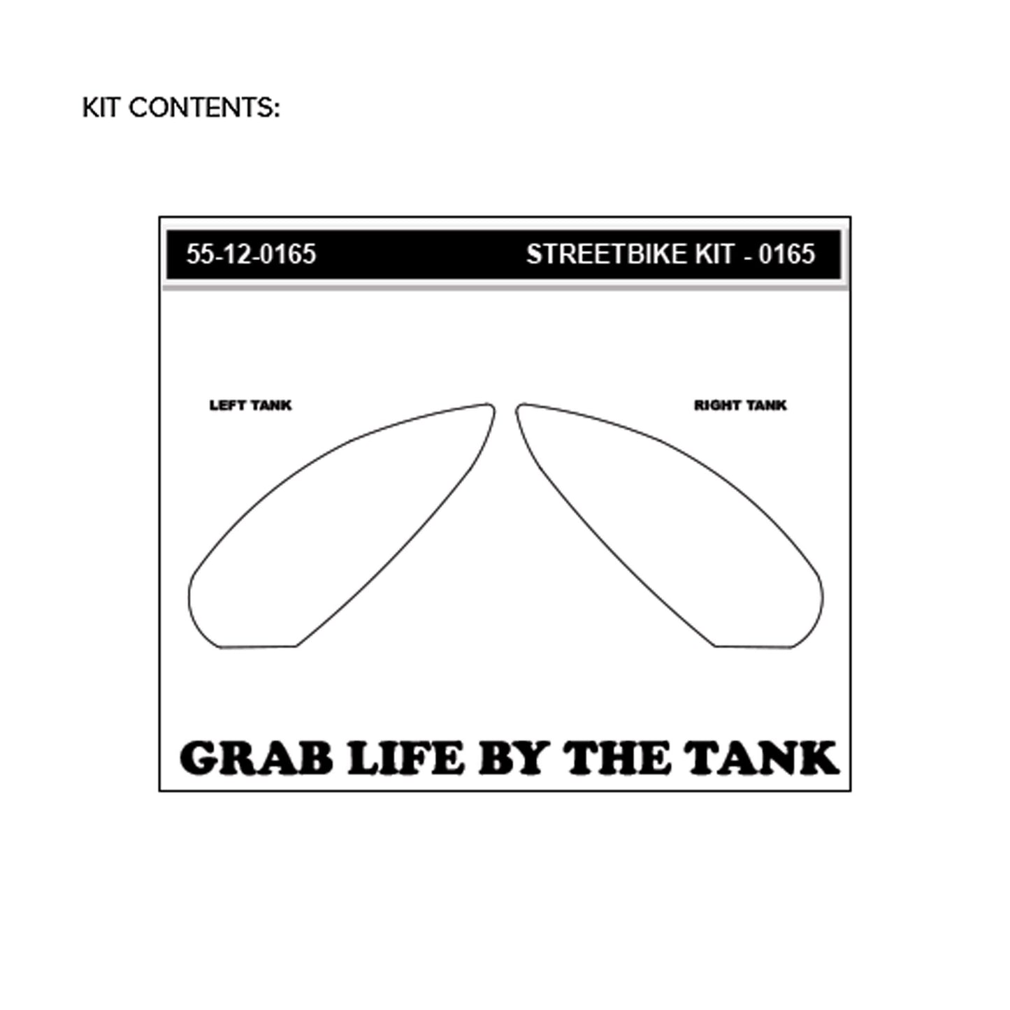 Stompgrip Streetbike Kit - Super Volcano / Volcano / Icon - 0165