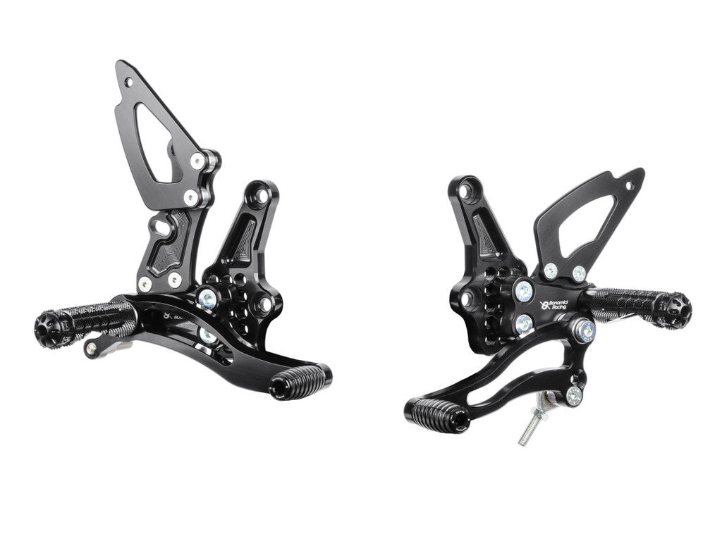 Bonamici Racing Aluminium Rearsets for the Triumph Speed Triple 1050 2011-2020