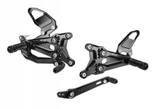 Bonamici Racing Aluminium Rearsets for the Triumph Speed Triple 1200 RR 2022-2023