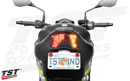 TST Industries Integrated Taillight for Kawasaki Z H2 (2020+), Z650/ Ninja 650 (2017+) and Z900 (17-24)