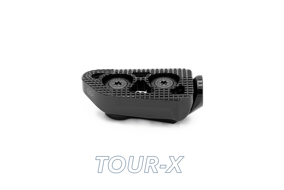 Gilles RGK2 Foldable Rider Footpegs for Ducati Multistrada V4 / V2, and DesertX