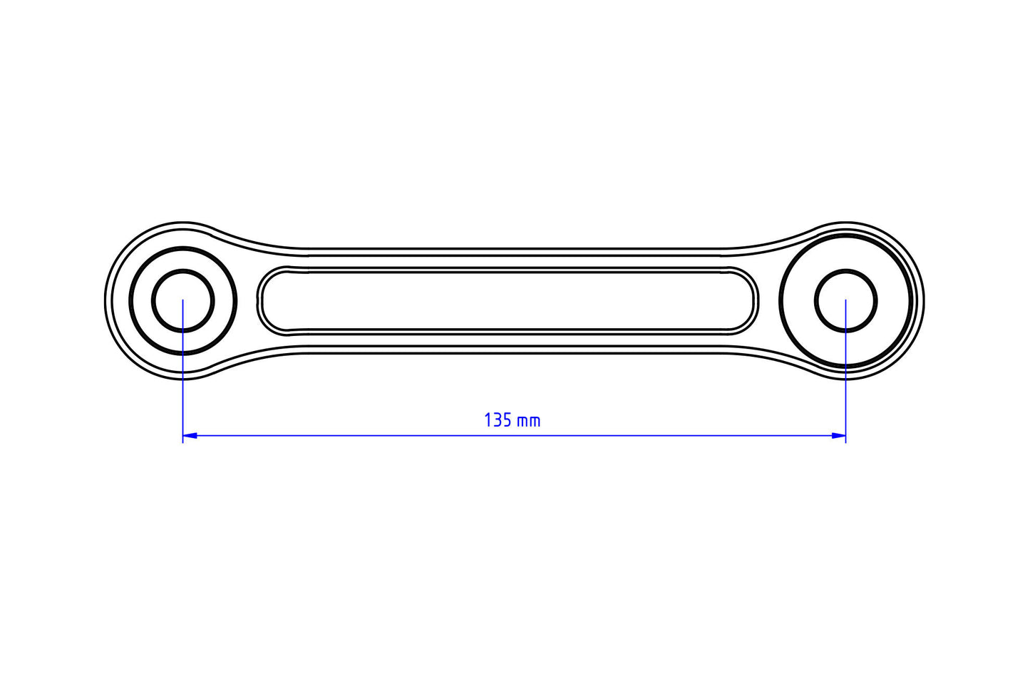 CNC Racing Billet OE Height Links For the Ducati Panigale V4 / S / SP (2020+)