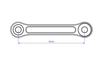 CNC Racing Billet OE Height Links For the Ducati Panigale V4 / S / SP (2020+)