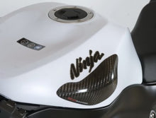 R&G Racing Tank Sliders (Gloss Finish, Both with "Kawasaki" Graphic on Fuel Tank) for the Kawasaki ZX-6R '09-'22 / ZX-10R '08-'10