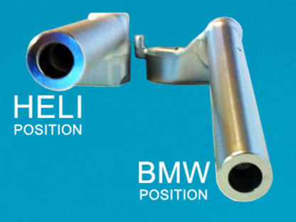 HeliBars TracStar Clip-ons for the BMW S1000RR / HP4 (09-18)