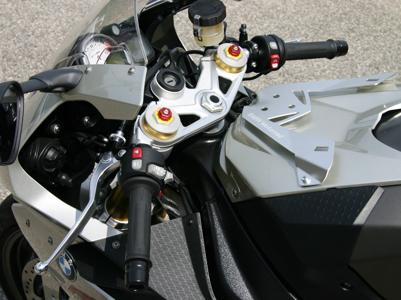 HeliBars TracStar Clip-ons for the BMW S1000RR / HP4 (09-18)
