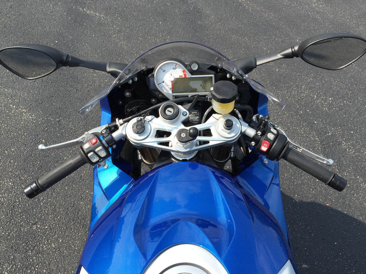 HeliBars TracStar Clip-ons for the BMW S1000RR / HP4 (09-18)