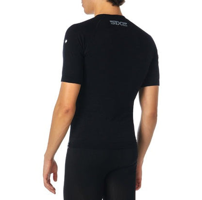 SIX2 Merino Wool Short-sleeve Shirt