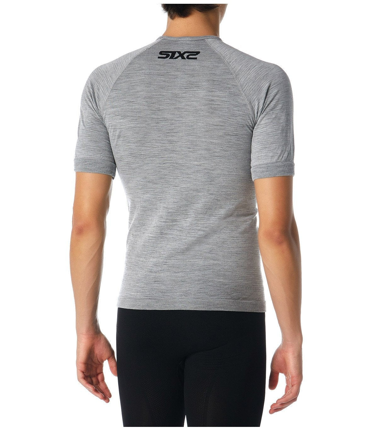 SIX2 Merino Wool Short-sleeve Shirt