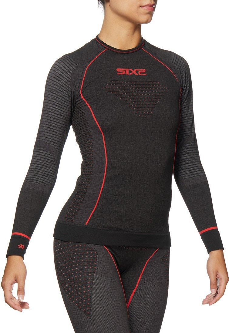 SIX2 Thermal Long-sleeve Round Neck Shirt