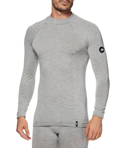 SIX2 Lightweight Merino Wool Long-sleeve Shirt