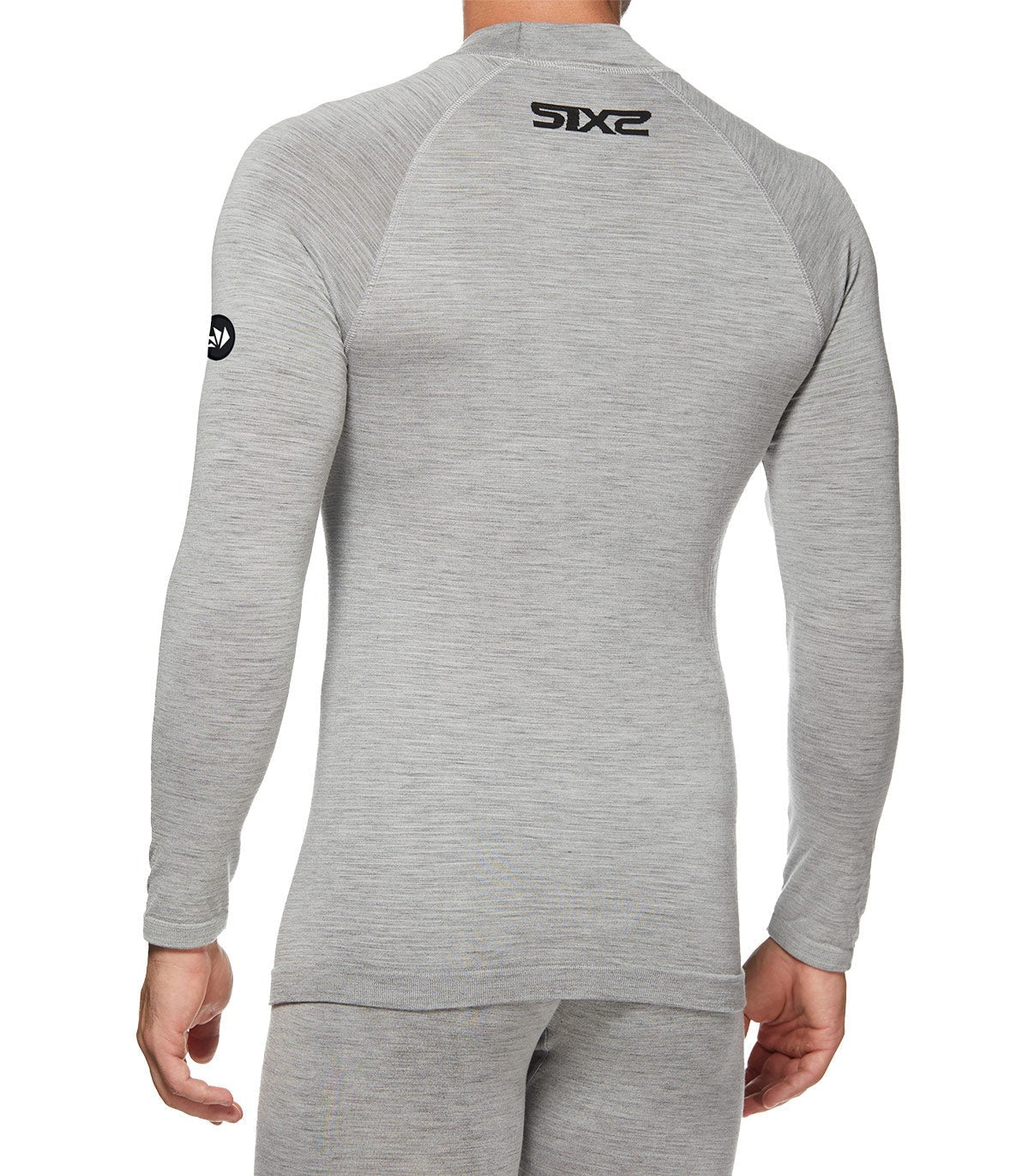 SIX2 Lightweight Merino Wool Long-sleeve Shirt
