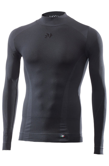 SIX2 4-season Long-sleeve Mock Neck