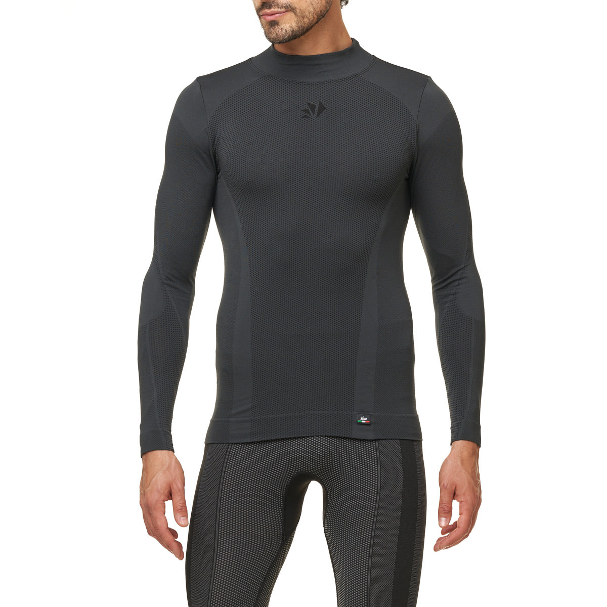 SIX2 4-season Long-sleeve Mock Neck