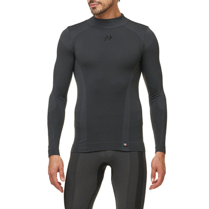 SIX2 4-season Long-sleeve Mock Neck