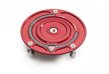 CNC Racing Aluminum Key Block Gas Cap for newer Ducati's  MV's and Aprilia's