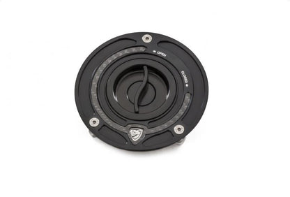 CNC Racing Quick Release Gas Cap for MV 3 cylinder Models  Aprilia and Triumph