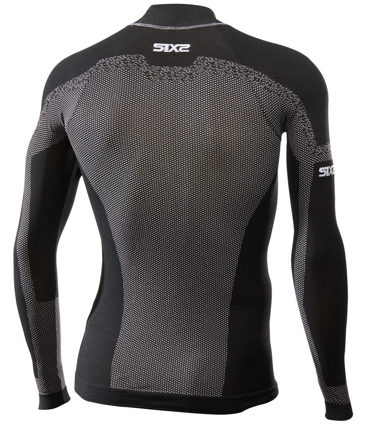 SIX2 Lightweight Long-sleeve Mock Neck Jersey