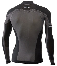 SIX2 Lightweight Long-sleeve Mock Neck Jersey