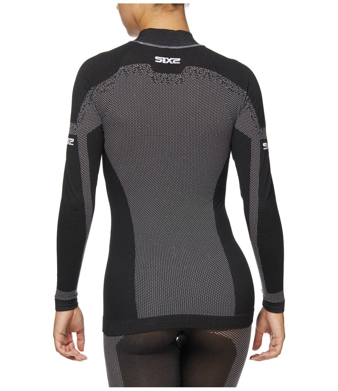 SIX2 Lightweight Long-sleeve Mock Neck Jersey