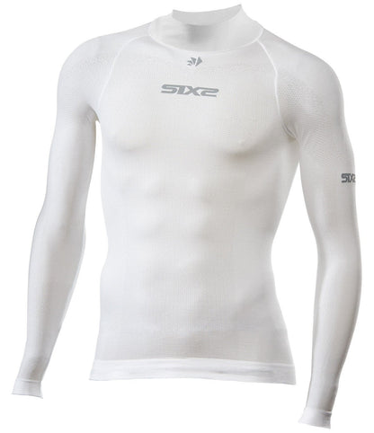 SIX2 Lightweight Long-sleeve Mock Neck Jersey