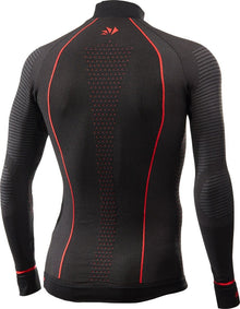 SIX2 Thermal Long-sleeve Mock Neck Shirt