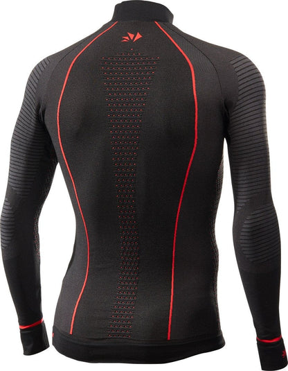 SIX2 Thermal Long-sleeve Mock Neck Shirt