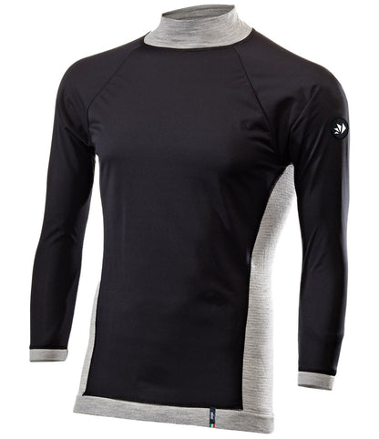 SIX2 Meriono Wool Windproof Long-sleeve Shirt